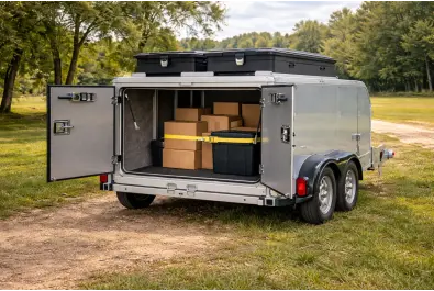 Kapalı Kasa Römorku