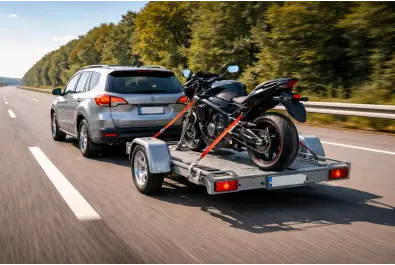 Motosiklet Taşıma Römorku